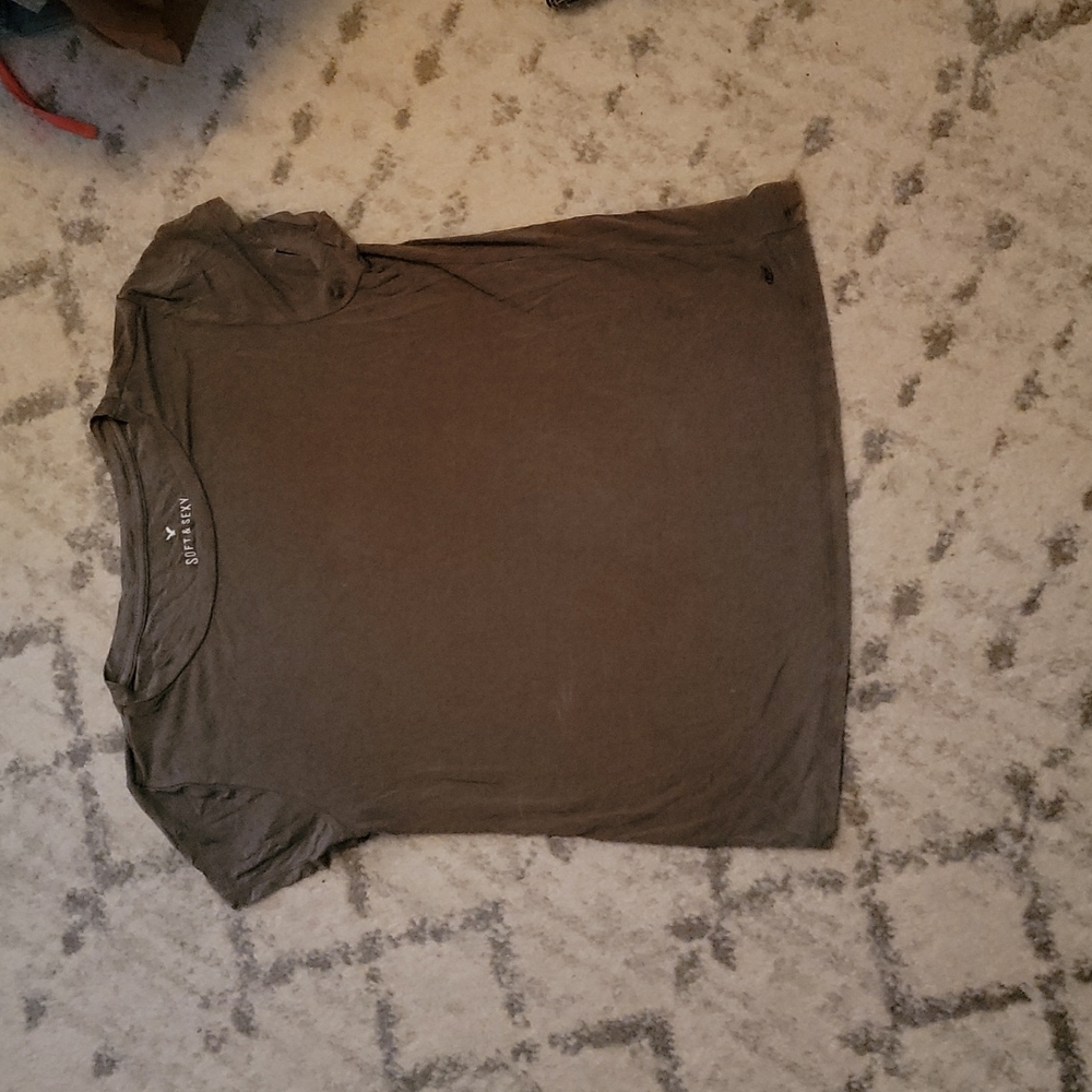 Soft and Sexy Aero olive Tee